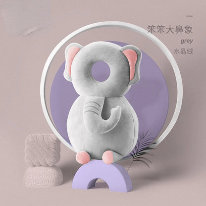 Cozy Cartoon Baby Headrest Pillow - Ultimate Fall Protection for Toddlers