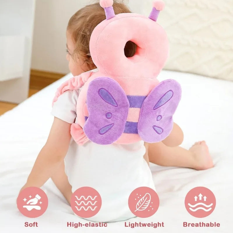 Head Protection Baby Head Protector Backpack PP Cotton Filling Toddler Crawling Walking Safety Cushion Newborn Boy Girl Room
