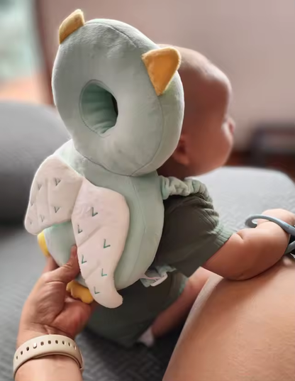 Safety Pillow Backpack - Baby Head Protection Head Protector Backpack PP Cotton Filling For Toddler Crawling Walking Safety Cushion Newborn Boy & Girl