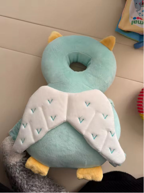 Safety Pillow Backpack - Baby Head Protection Head Protector Backpack PP Cotton Filling For Toddler Crawling Walking Safety Cushion Newborn Boy & Girl